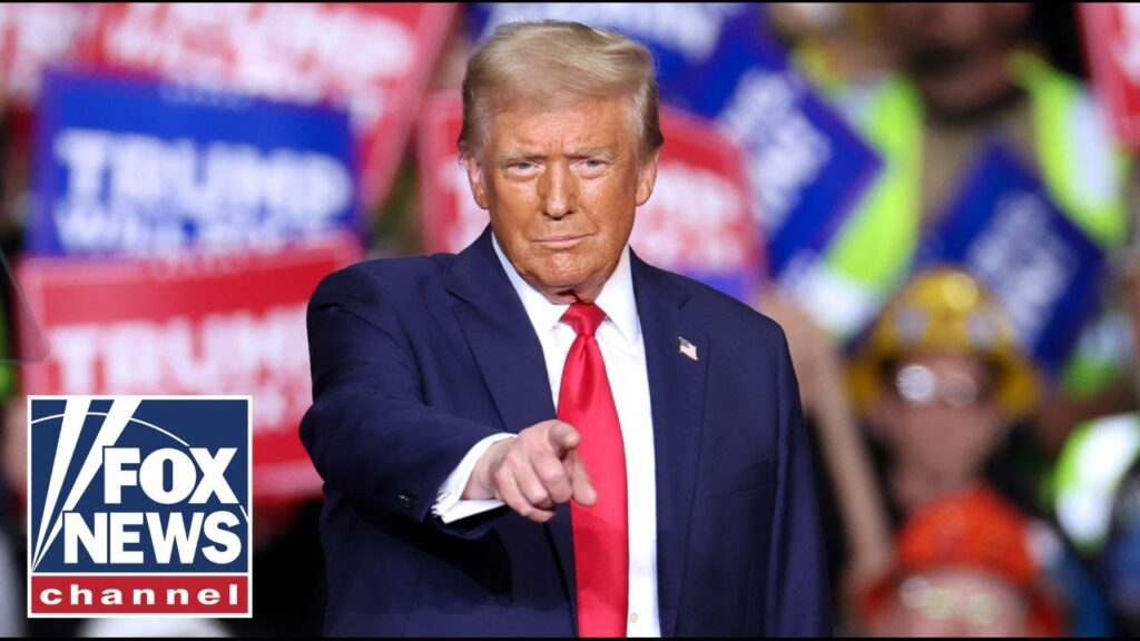Trump holds final rally of 2024 presidential race in battleground Michigan