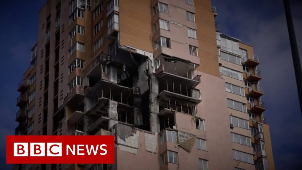 The Ukrainians hoping to repair Russian rocket damage to their homes – BBC News
