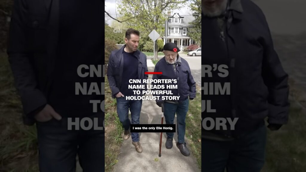 CNN reporter’s name leads him to powerful Holocaust story