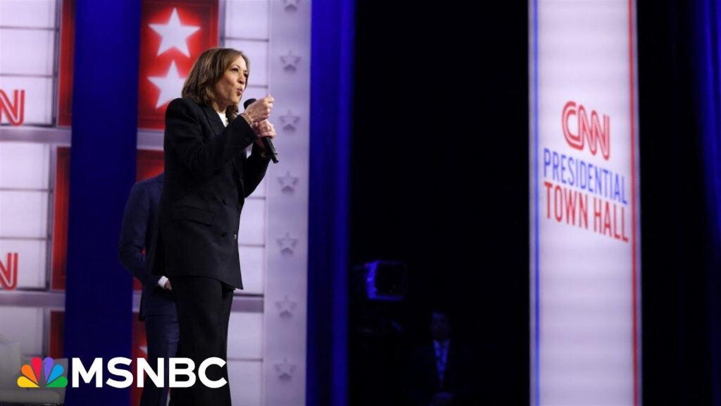 VP Harris calls Trump fascist during CNN town hall
