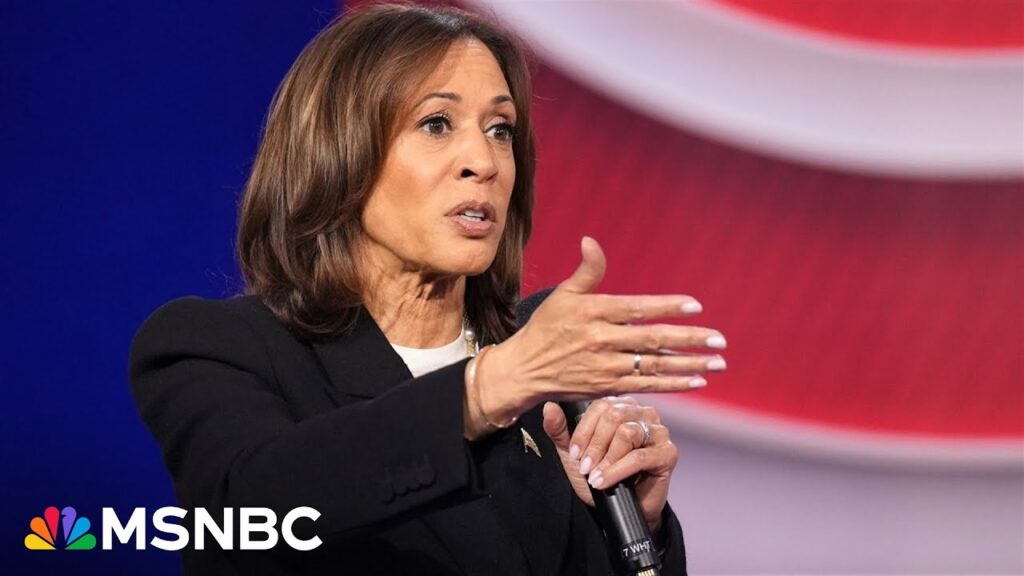‘Yes, I do’: Harris confirms she believes Donald Trump is a fascist in town hall with voters