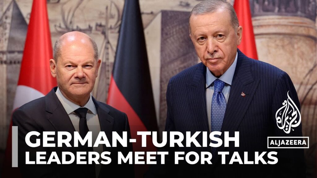 Scholz in Istanbul: German and Turkish leaders meet for talks