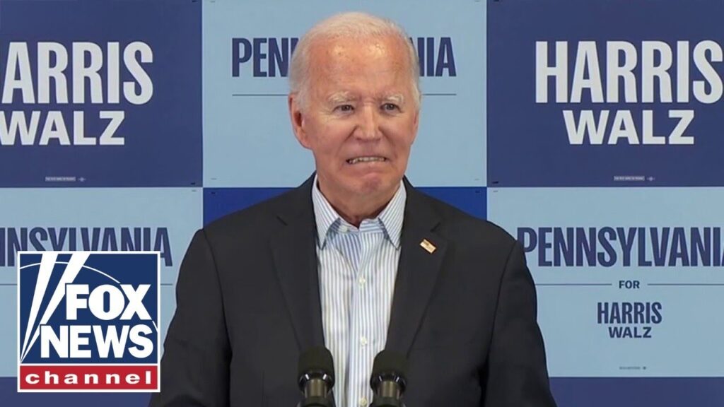 Biden’s anger at Republicans smacks Kamala Harris’ ‘unity’ message – again