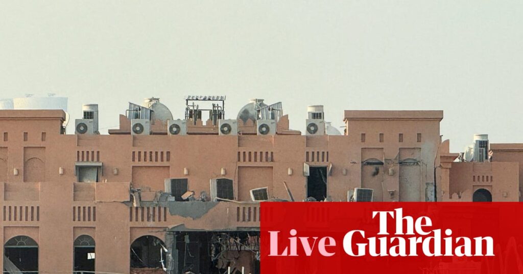 Doha strikes on Hamas leaders were in response to Jerusalem shooting, says Netanyahu – Middle East crisis live | Israel