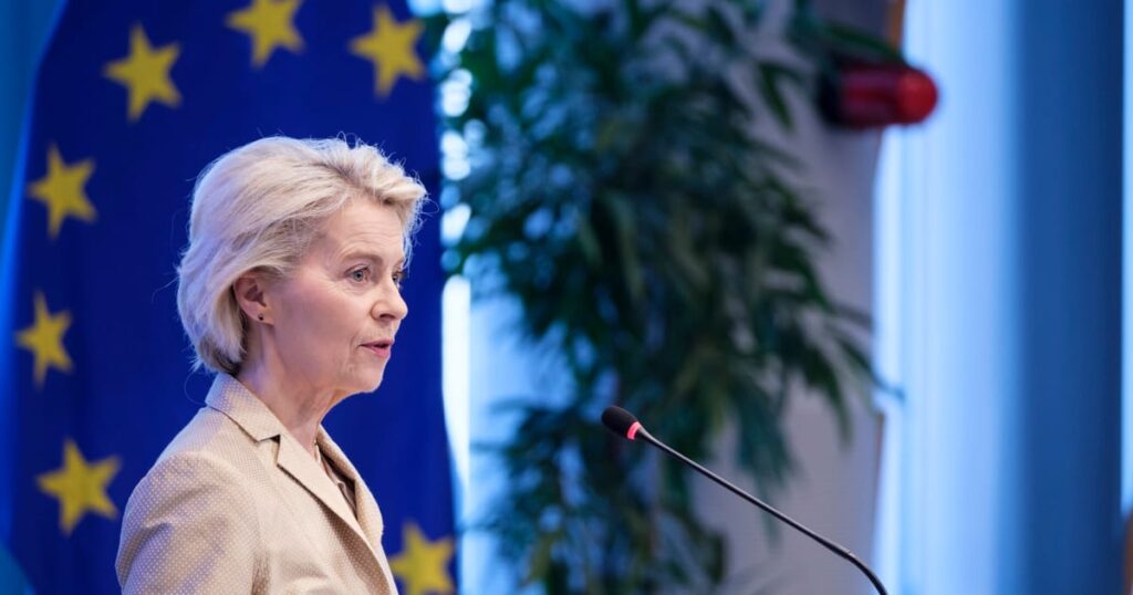 Von der Leyen says not thinking about German presidential election – POLITICO