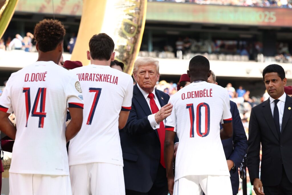 For Trump, politics and sports do mix
