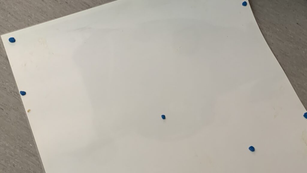 Sticky Tack Holds Poster to Wall for Record 5 Minutes