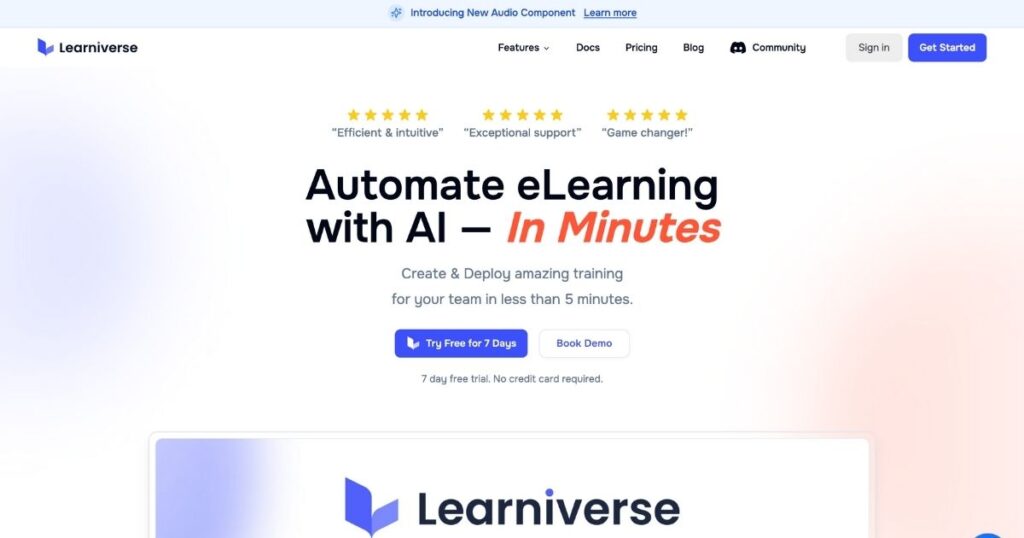 Learniverse: AI-Powered Interactive eLearning Platform