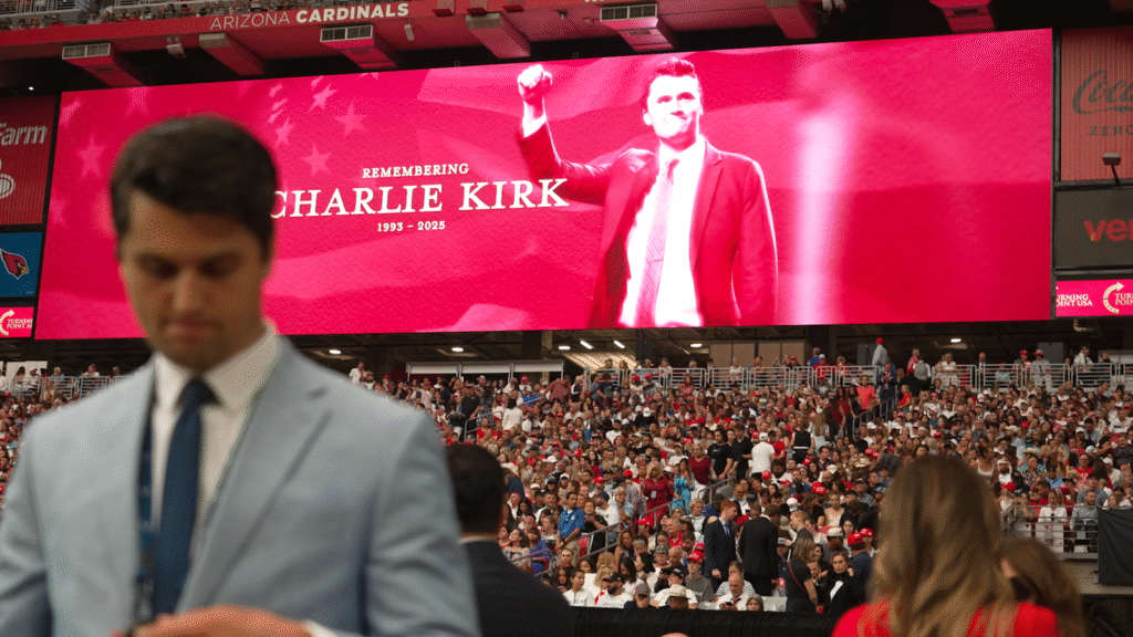 Charlie Kirk’s movement is growing in the wake of his assassination – as is the chasm in US politics | World News