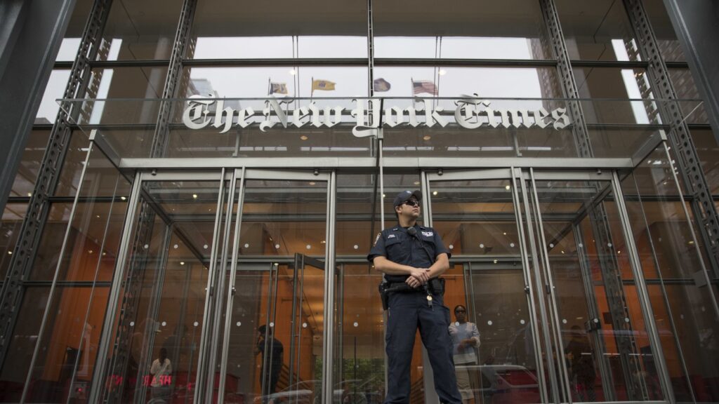 Trump sues ‘New York Times’ for  billion, alleging defamation : NPR