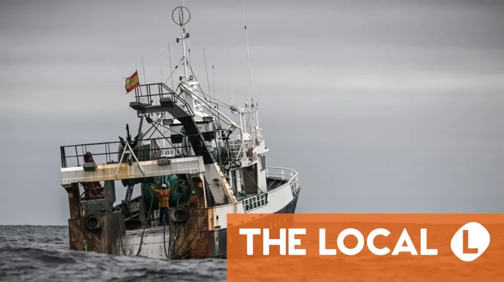 Spanish coast guard rescues 11 from sinking French fishing boat