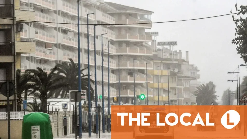 Spain’s Valencia on red alert as region battered by heavy rain