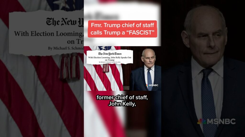 Fmr. Trump chief of staff calls Trump a ‘FASCIST’
