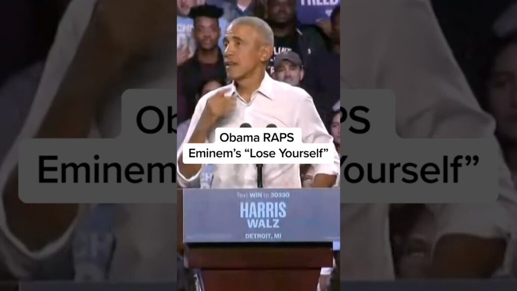 Obama RAPS Eminem’s ‘Lose Yourself’
