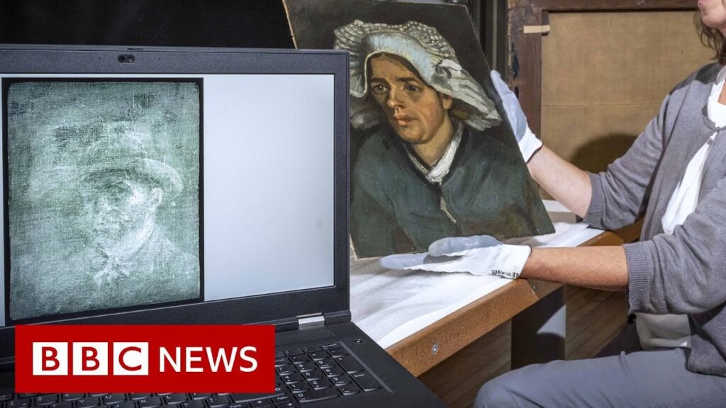 Vincent Van Gogh self-portrait discovered through X-ray – BBC News