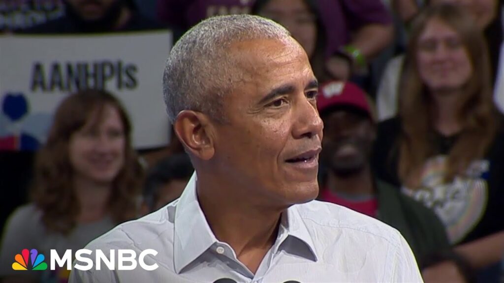 Obama roasts Trump’s bible: ‘He’s Mr. Tough Guy on China except when it comes to making a few bucks’