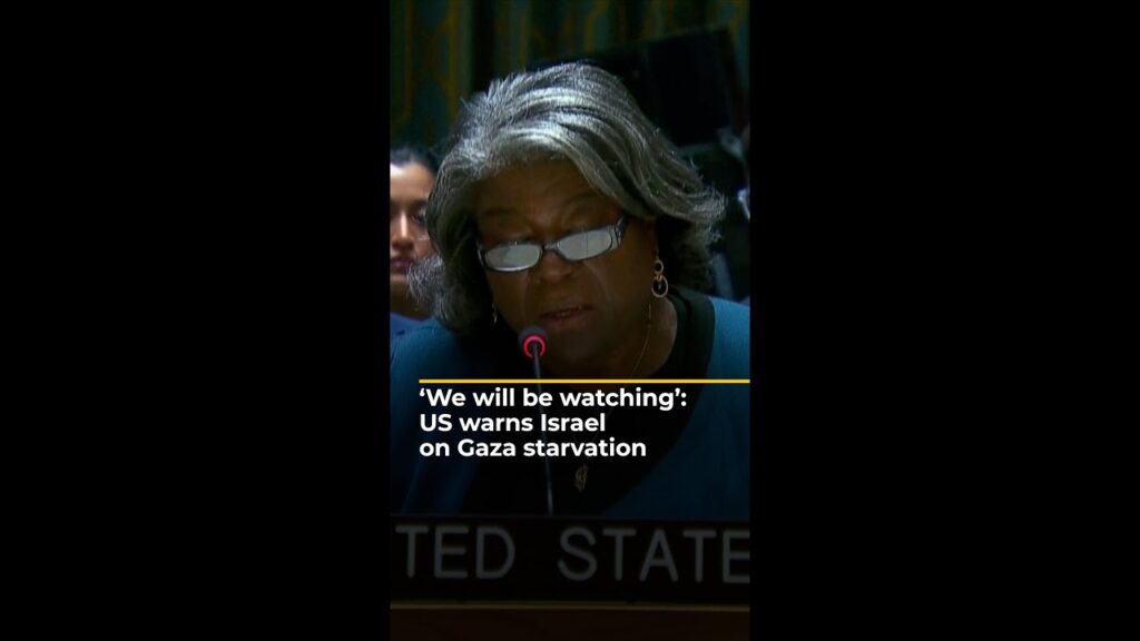 ‘We will be watching’, US warns Israel on Gaza starvation | AJ #shorts