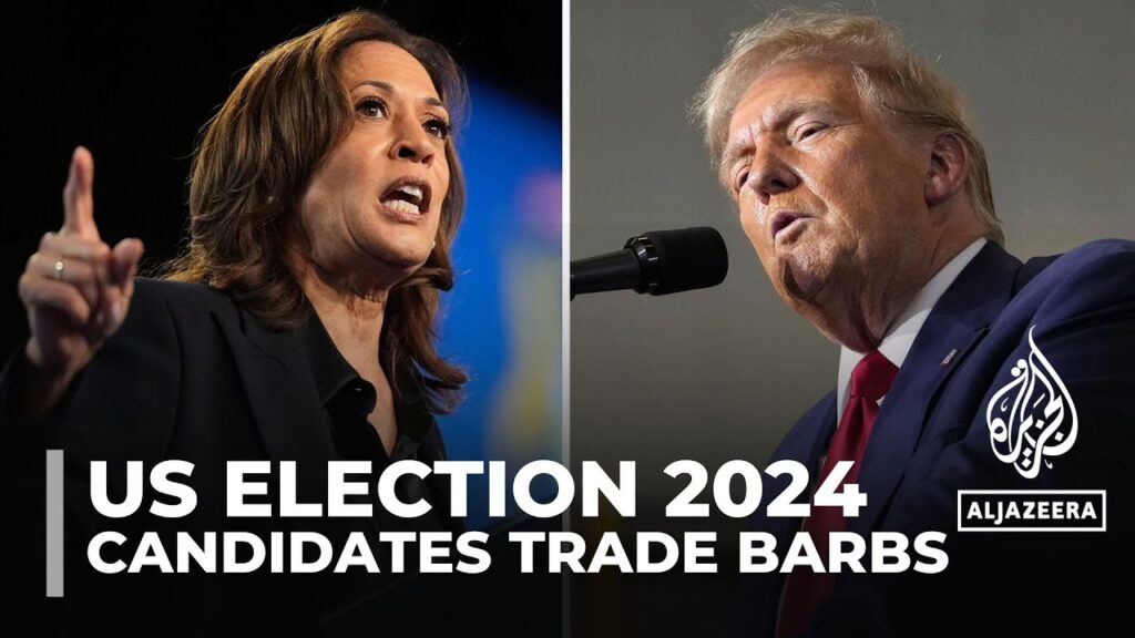 US Elections 2024: Presidential candidates trade barbs on campaign trail