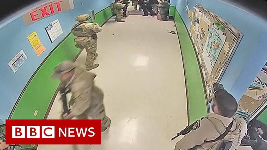 Texas school shooting families express anger at leaked video – BBC News