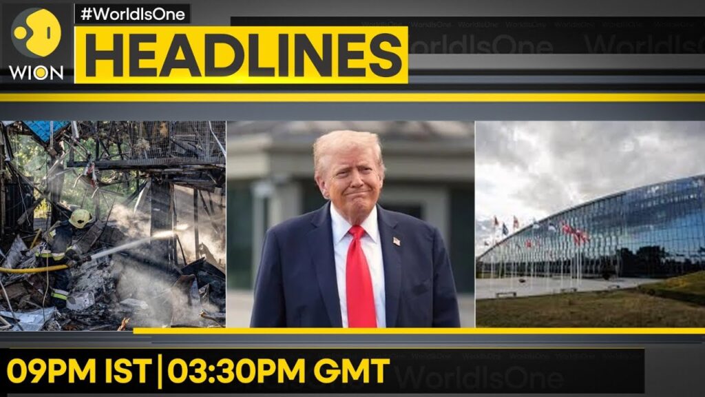 Trump Sets Terms for Russia Sanctions | Russia Advances Ukraine’s Dnipro Region | WION HEADLINES