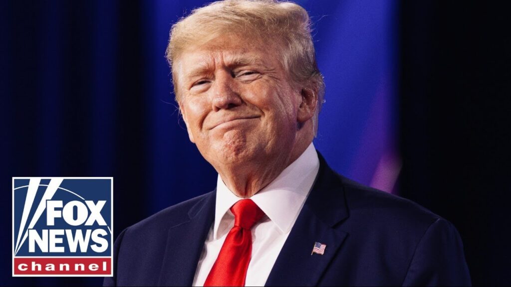 Donald Trump delivers remarks at a rally in Milwaukee, WI