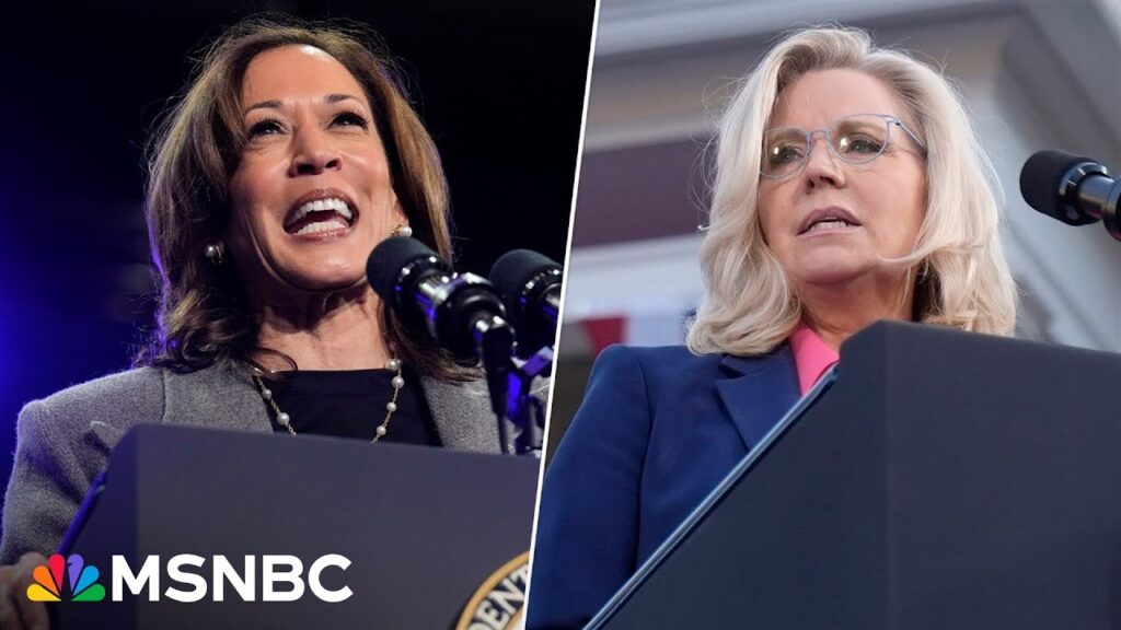 ‘The baton is in our hands’: Harris campaigns with Cheney across ‘blue wall’ battlegrounds