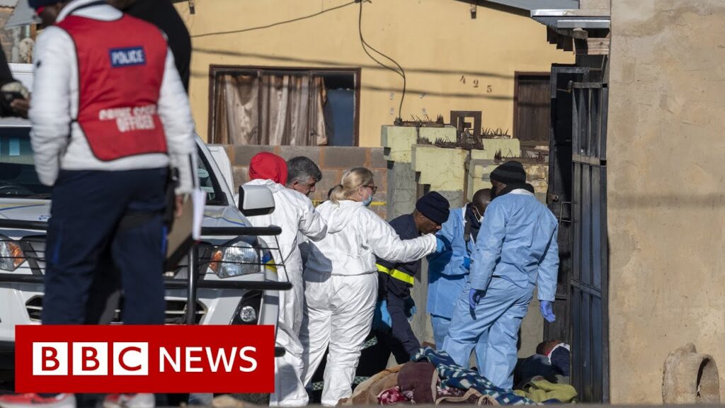 At least 15 shot dead in South Africa bar  – BBC News