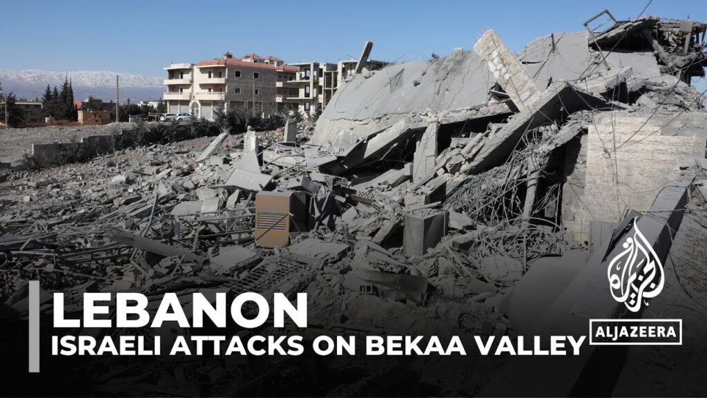 Bekaa Valley attack: Israeli strike hits playground in town of Douris