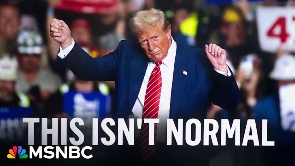 Face it. Everything Trump does ‘isn’t normal’: Jonathan Capehart