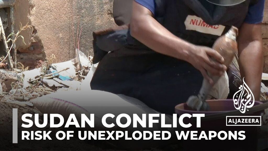 Sudan’s conflict leaves civilians at risk as unexploded ordnance threatens lives in the capital