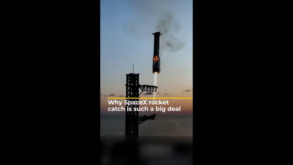 Why SpaceX rocket catch is such a big deal | AJ #shorts