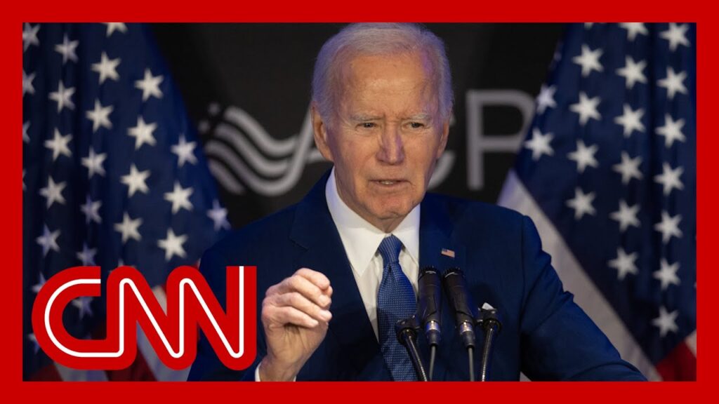Hear what Biden said in first public remarks since leaving office