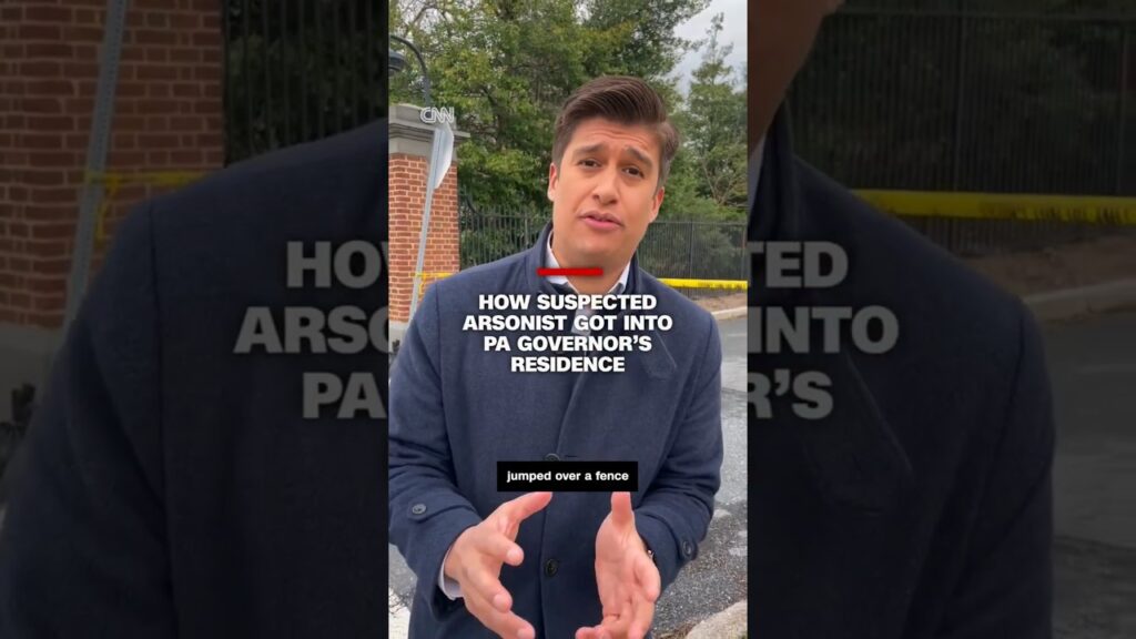 How suspected arsonist got into PA governor’s residence