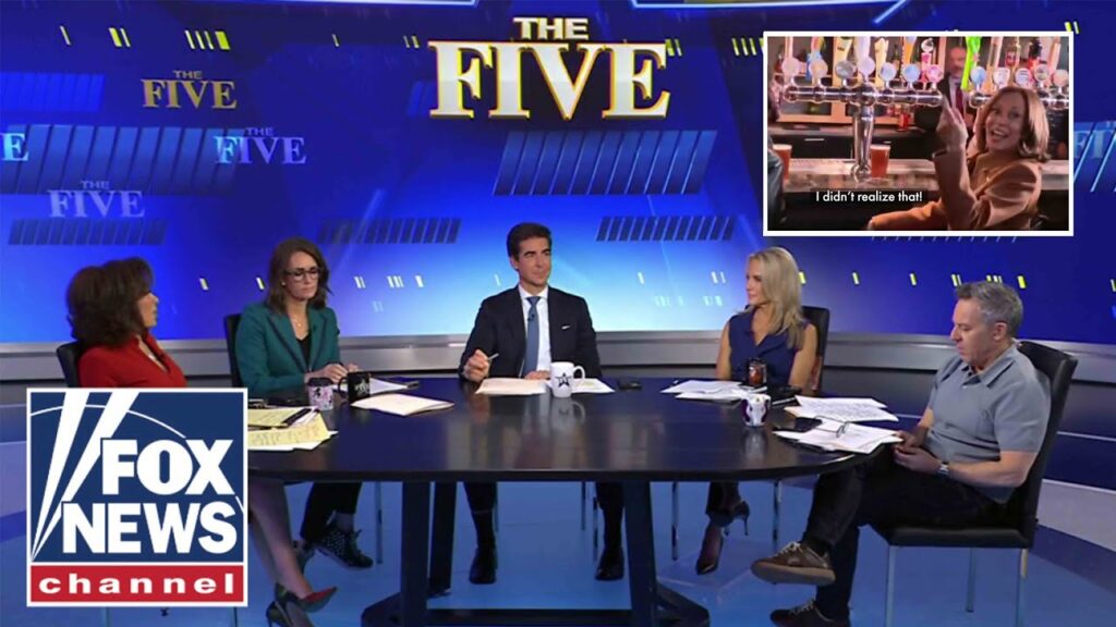 ‘The Five’: Kamala Harris admits male voter problem on hot mic