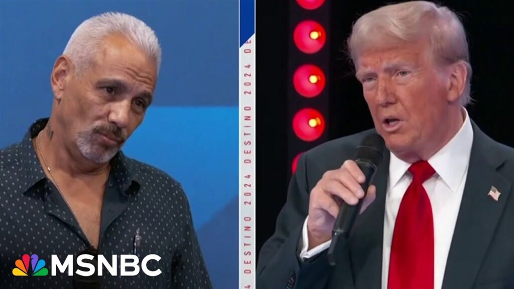 ‘Just watch the body language’: Donald Trump flops, villainizes immigrants at Univision town hall