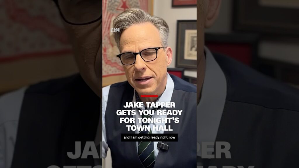 Jake Tapper gets you ready for tonight’s town hall