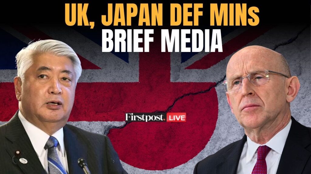 Japan, UK Defence Ministers’ Meeting LIVE: John Healey, Gen Nakatani Brief Media in Tokyo