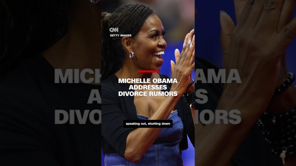 Michelle Obama addresses divorce rumors
