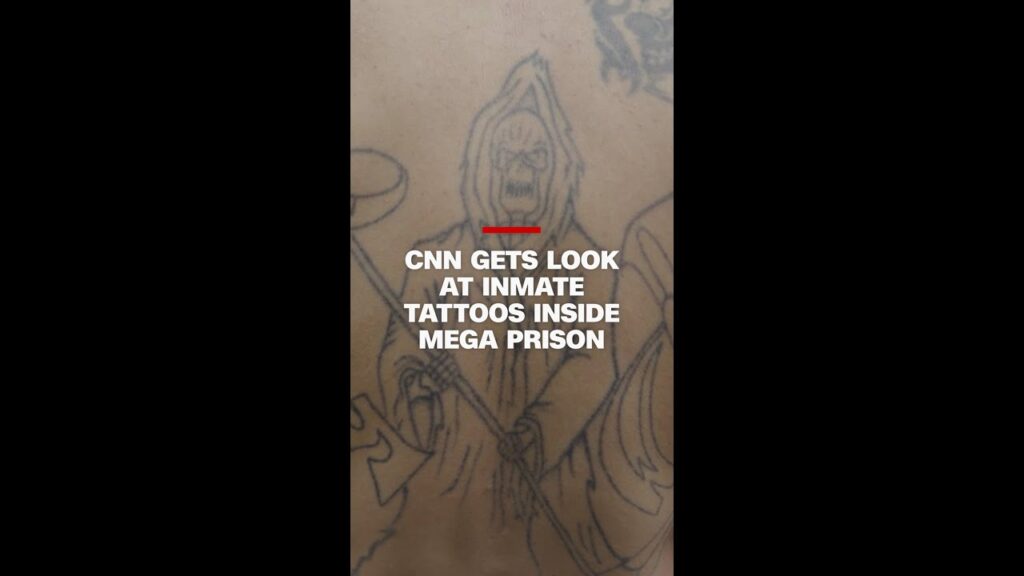 Inmates’ tattoos inside mega prison give clues to gang affiliation