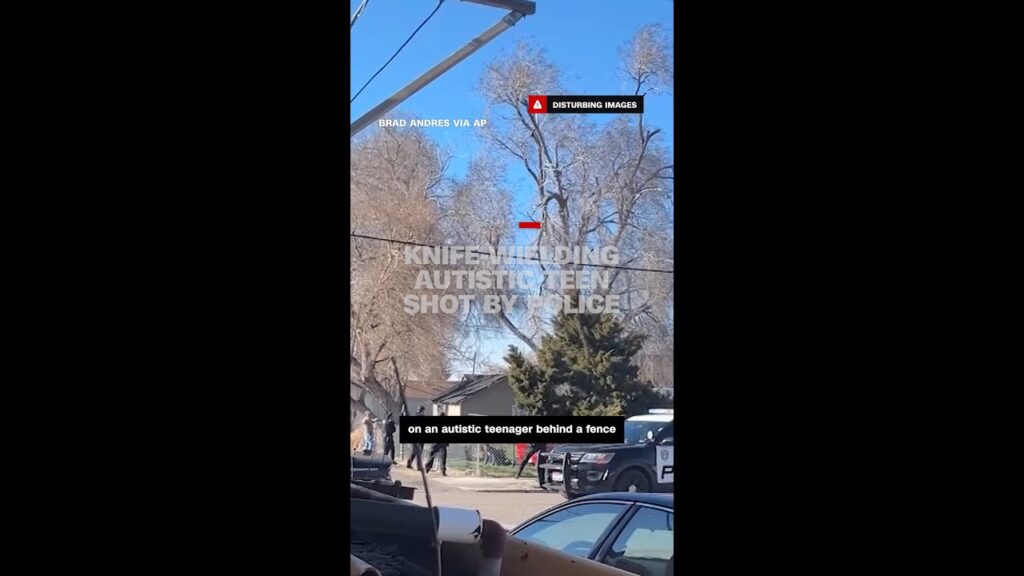 Knife-wielding autistic teen shot by police