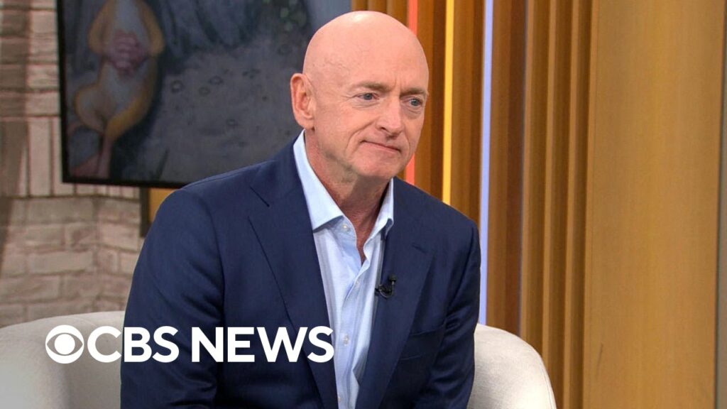 Sen. Mark Kelly talks path from space to politics to children’s literature
