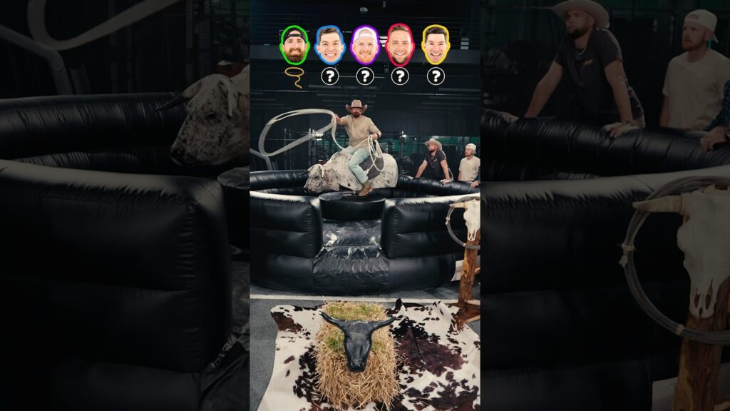 Bull Riding with Emojis 🐂😱