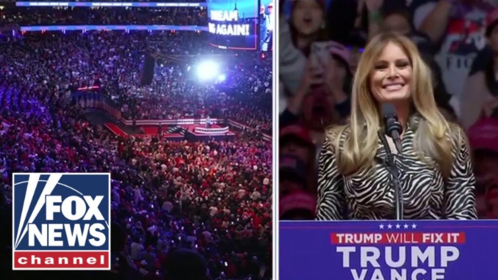 Melania stuns Madison Square Garden crowd with surprise, rare campaign trail appearance