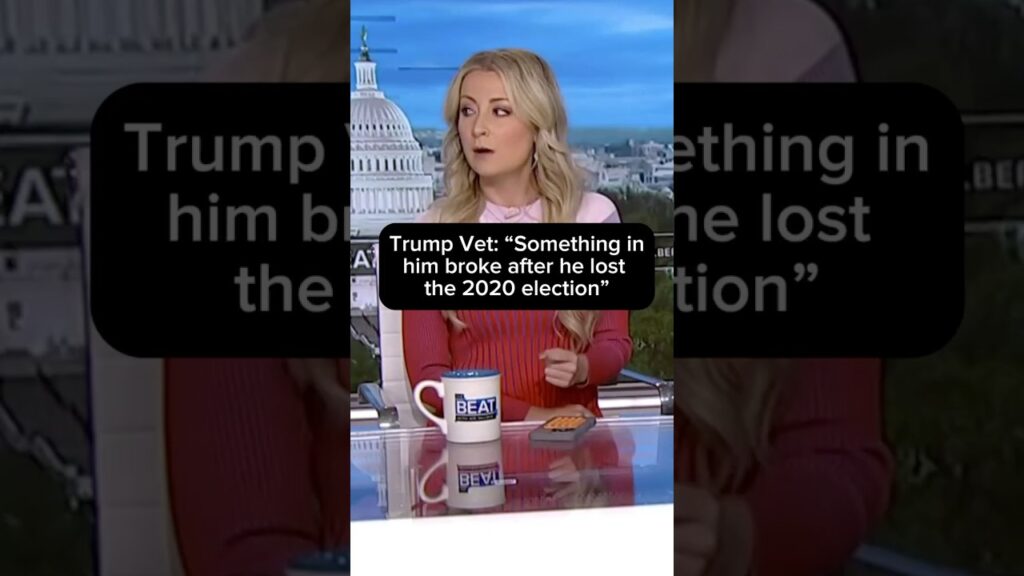 Trump vet: ‘Something in him broke after he lost the 2020 election.’