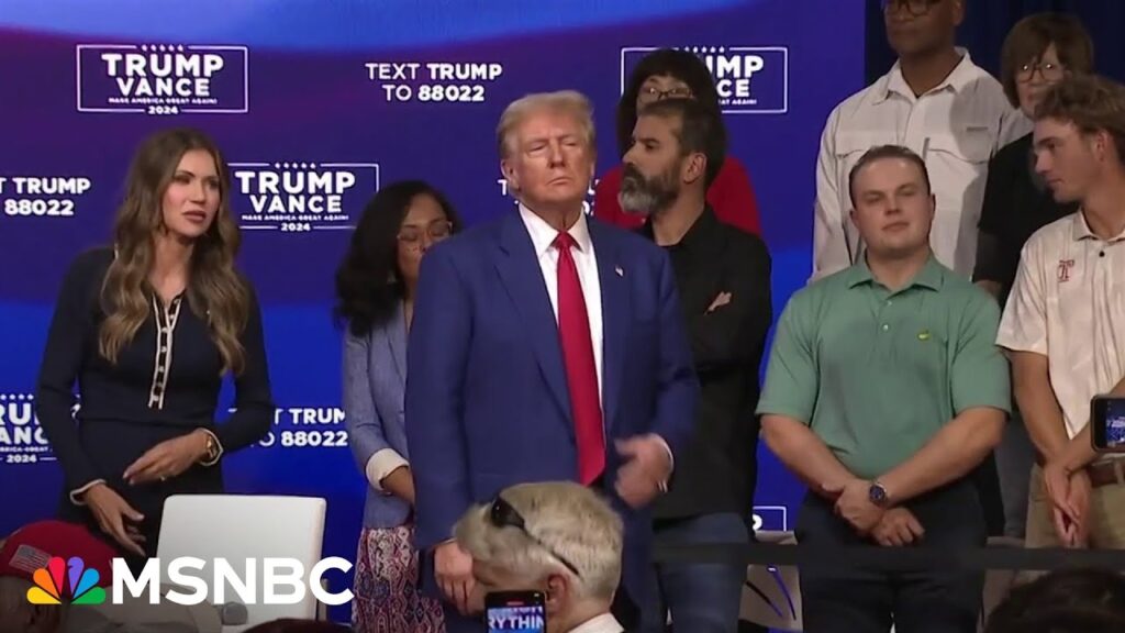 Trump’s bizarre music session at town hall reignites questions about mental acuity