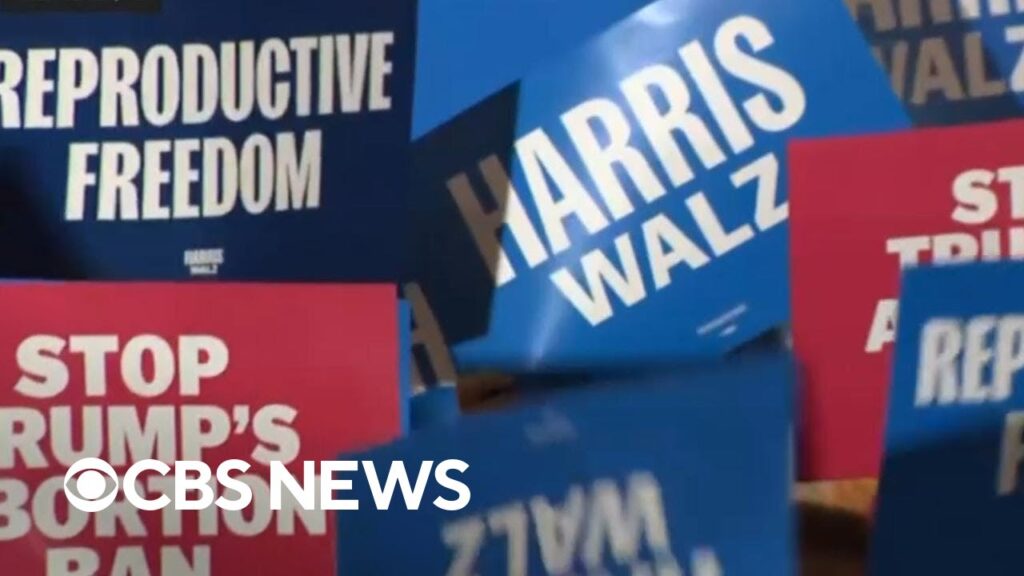 Breaking down Harris’ reproductive freedom tour, Trump’s new book