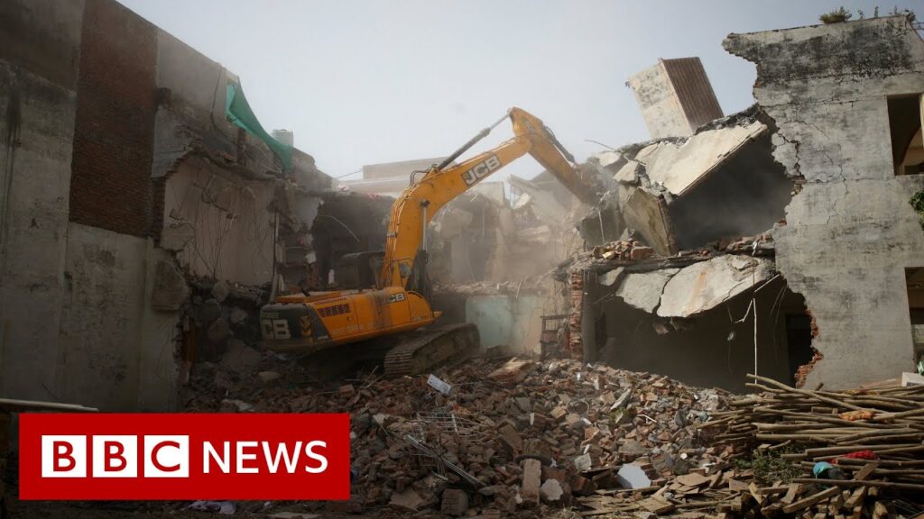 How bulldozers became a vehicle of injustice in India – BBC News