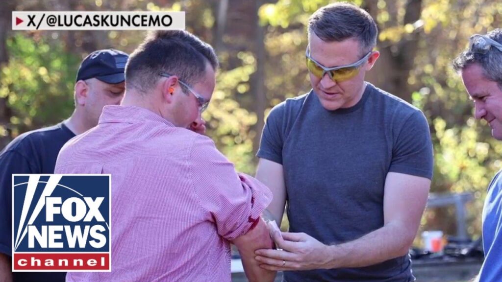 Dem candidate mocked after reporter injured at campaign gun event: ‘Morons’