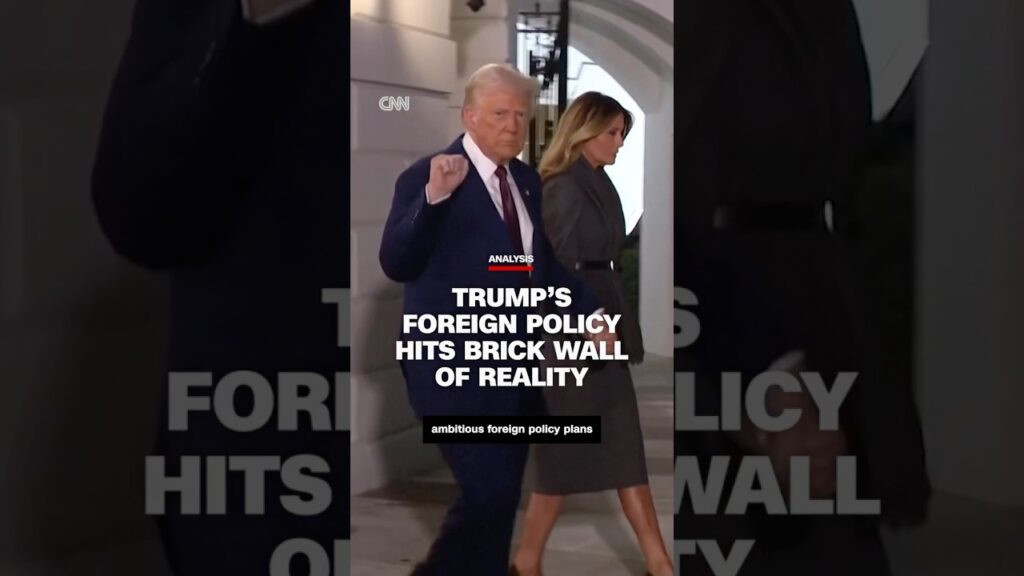 Analysis: Trump’s foreign policy hits brick wall of reality