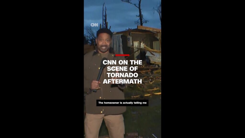 Watch: Dramatic aftermath of tornado that hit central US